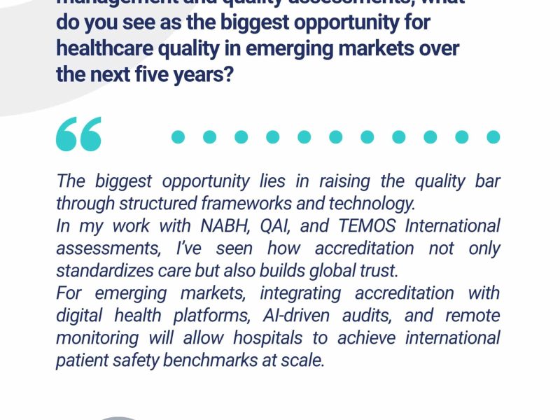 Interview on Healthcare Quality in Emerging Markets – Temos Academy (2025)