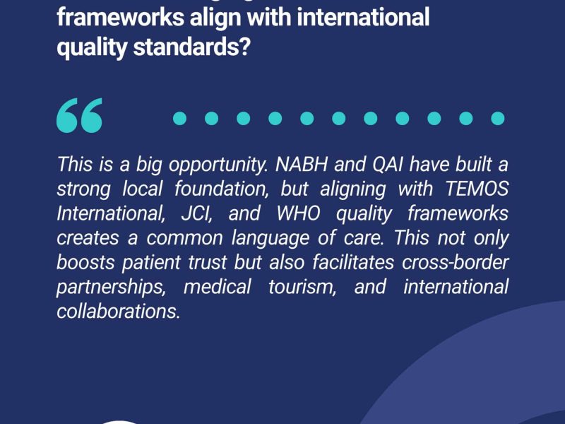 Interview on Healthcare Quality in Emerging Markets – Temos Academy (2025)