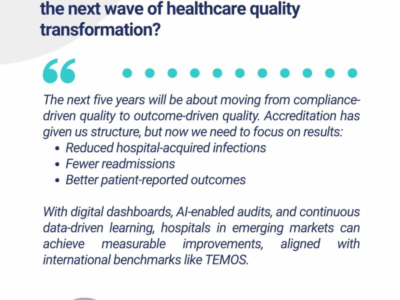 Interview on Healthcare Quality in Emerging Markets – Temos Academy (2025)